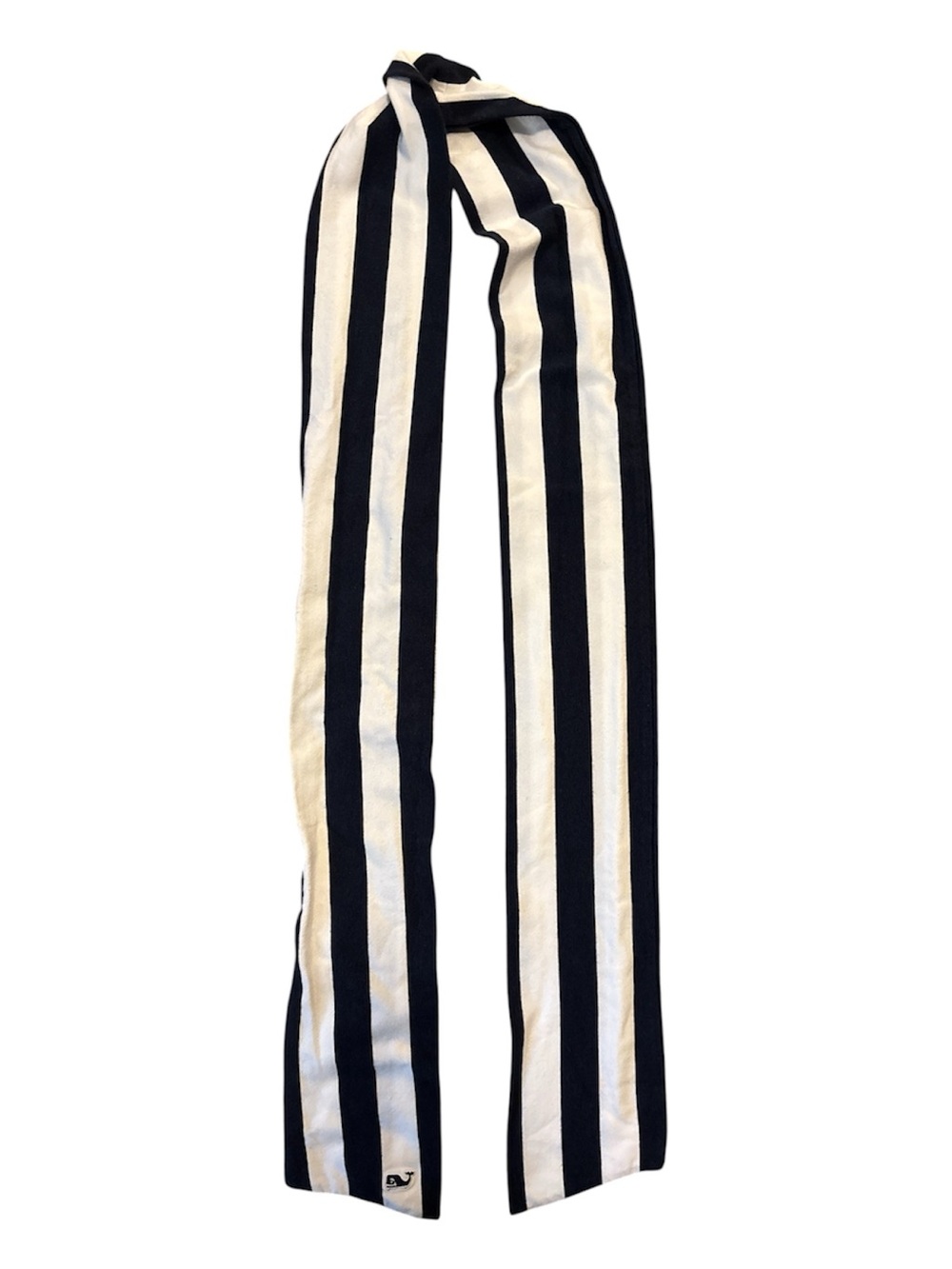 Vineyard Vines Navy/White Striped Scarf